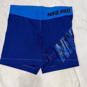 Nike Pro Women’s Blue Shorts